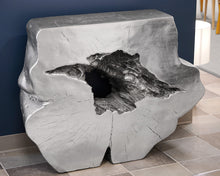 Mitchell Gold + Bob Williams Silver Tree Trunk Console