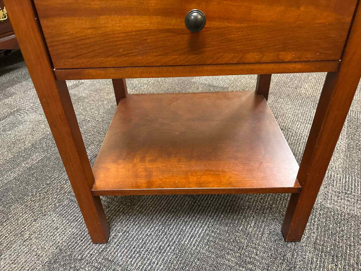 Boston Interiors Pair of Cherry  Nightstands