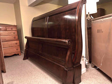 Bernhardt Cherry Sleigh King Bed Includes Siderails & Slats