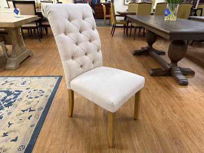Set of 4 Tufted Dining Chairs