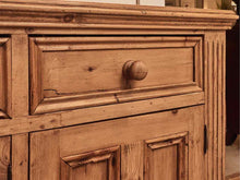 Solid Pine 3 Drawer & 3 Panel  Door Sideboard