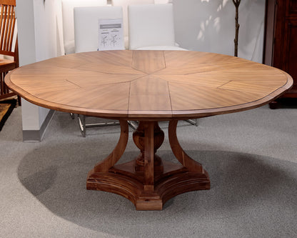 Restoration Hardware St. James Round Jupe Extension Dining Table