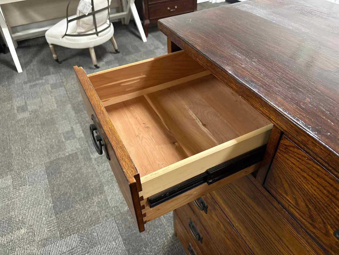 Intercon Furniture Oak Park 12-Drawer Dresser +  Mirror