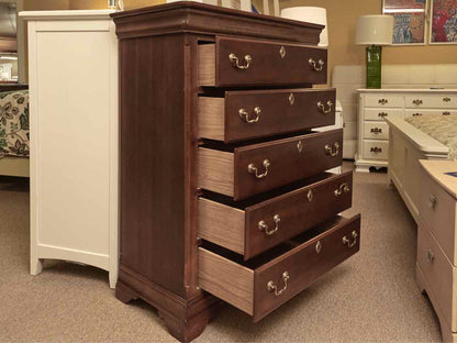 Cherry 5 Drawer Chest