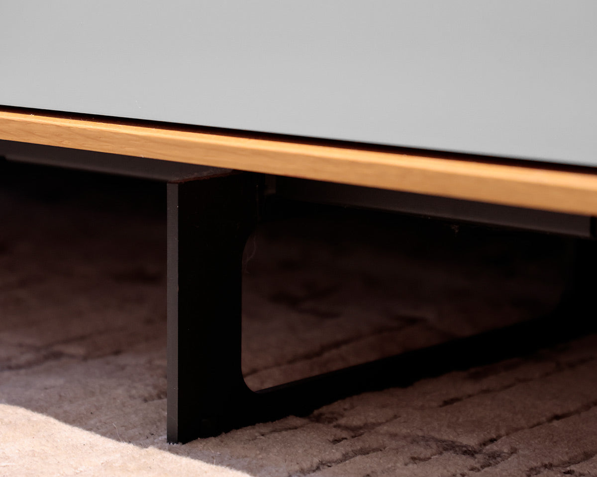Treku "Aura" Teak and White Media Furniture