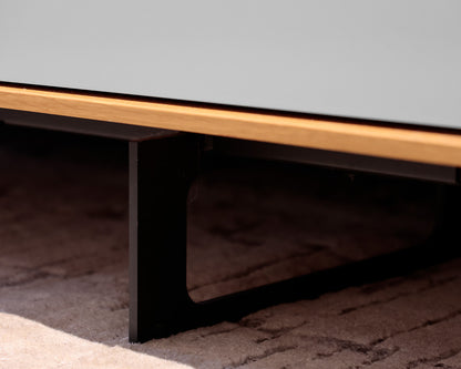 Treku "Aura" Teak and White Media Furniture