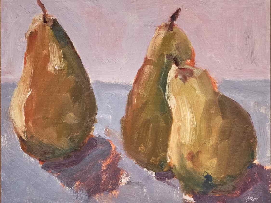 'Threes Company' Framed Print