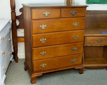 Solid Rock Maple 6-Drawer Tall Chest
