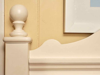 Legacy Kids White Arch Beadboard Twin Bed