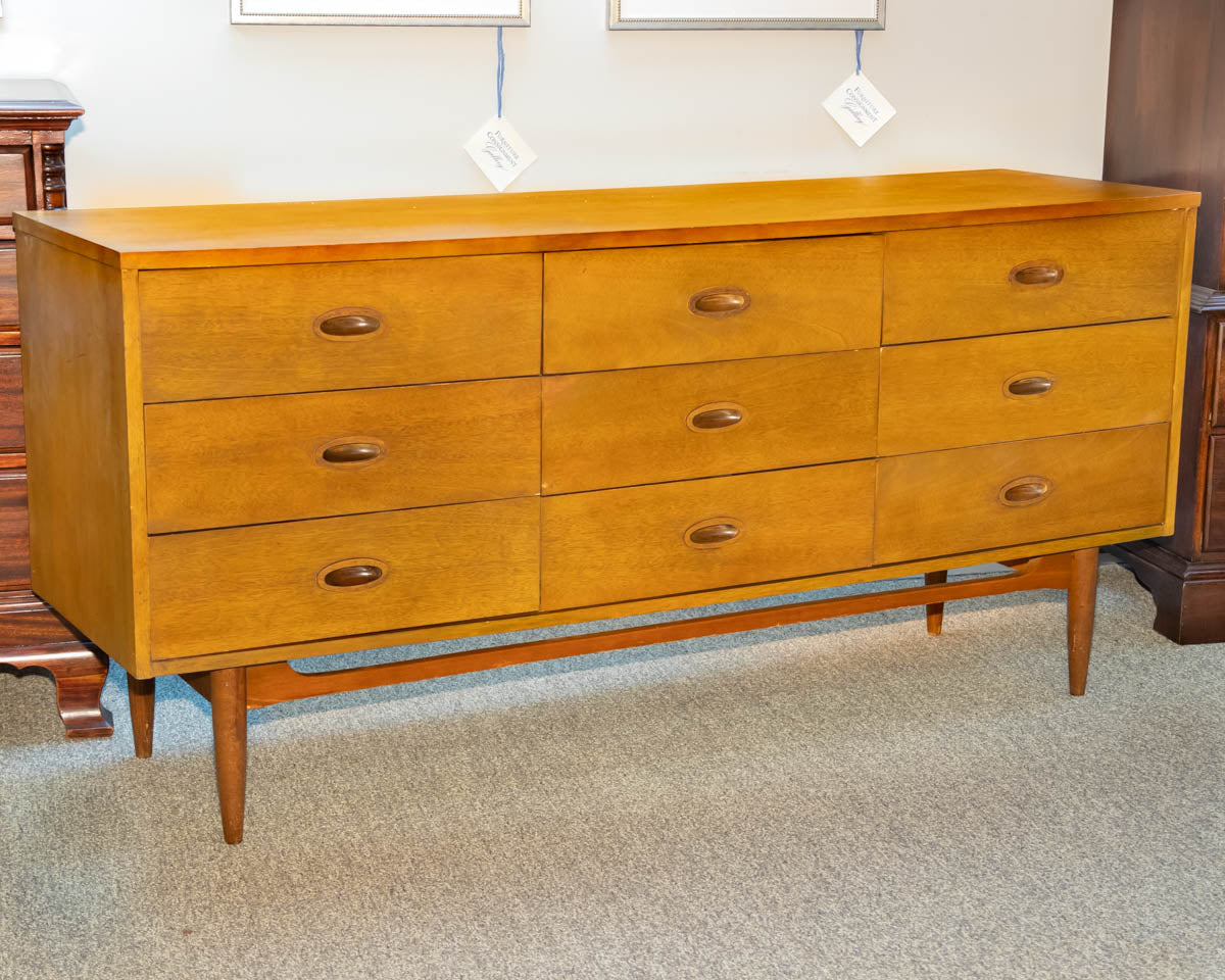 Dixie Mid Century Triple Dresser