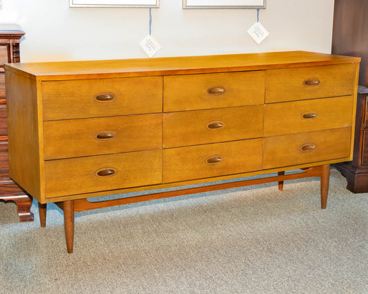 Dixie Mid Century Triple Dresser