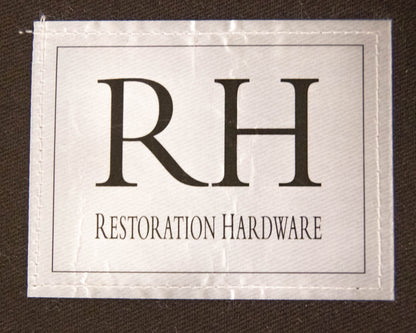 Pair of Restoration Hardware 'Marcel' Club Chairs