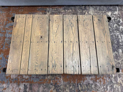 RH Industrial Cart Cocktail Table