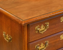 American Drew Four Drawer Nightstand In Light Cherry W/Chippendale Hardware