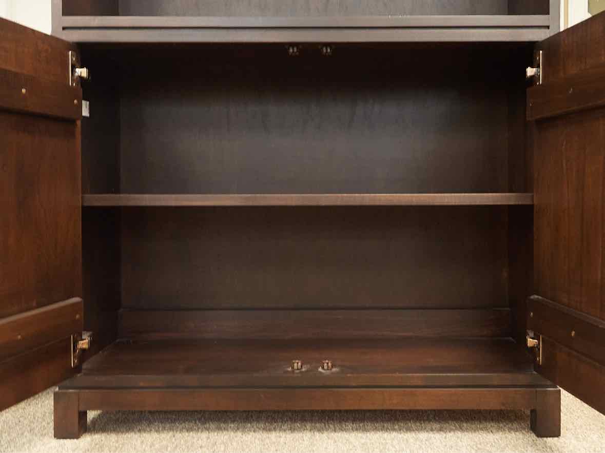 Gat Creek " Oxford" Tall  Bookcase in Classic Kona Finish