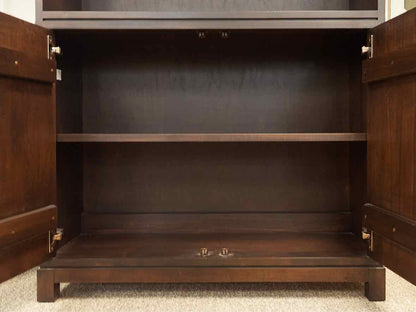 Gat Creek " Oxford" Tall  Bookcase in Classic Kona Finish