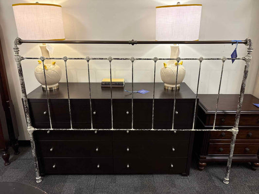 Charles P. Rogers Iron King Headboard