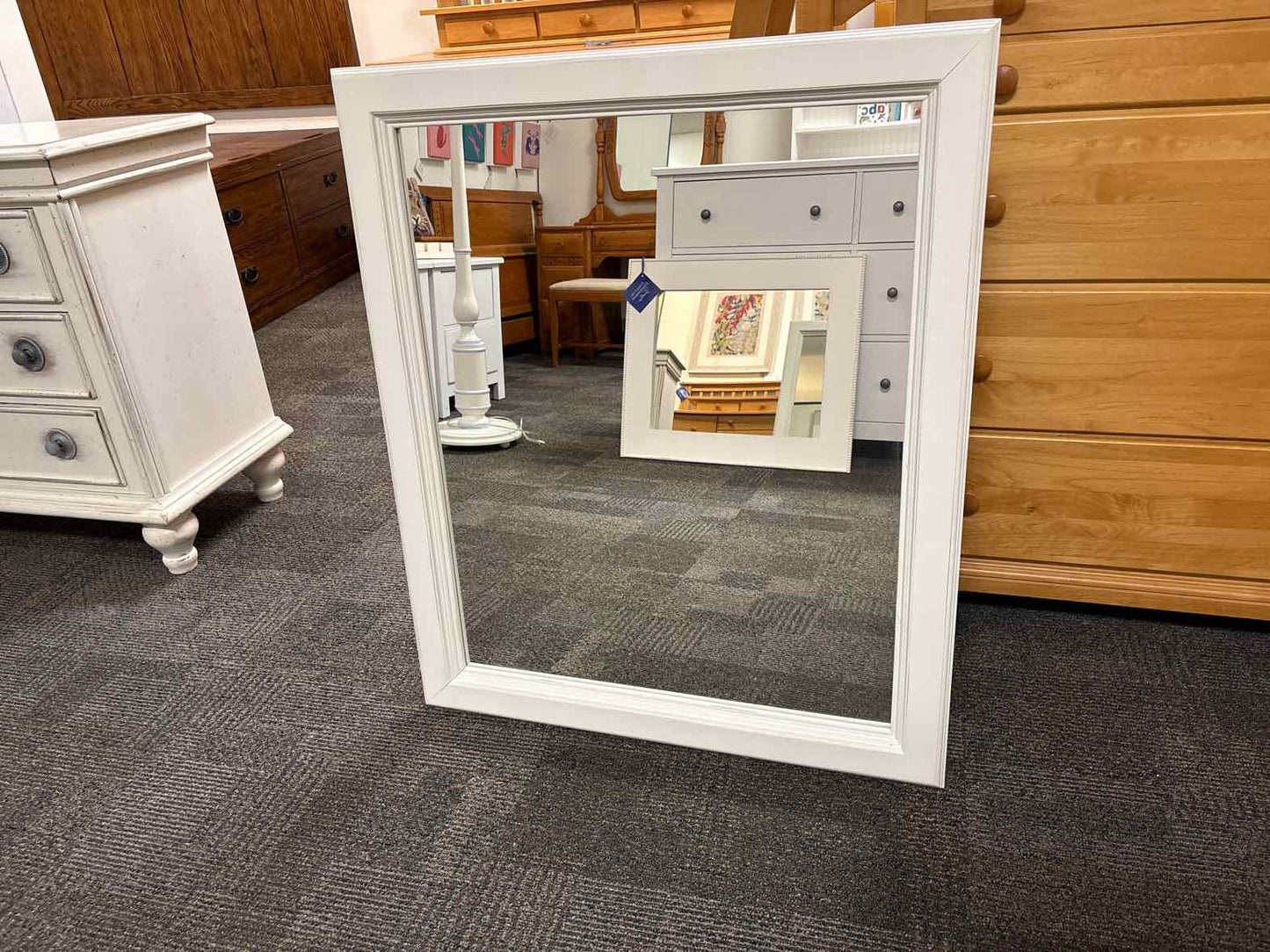 Newport Cottages Distressed Mirror