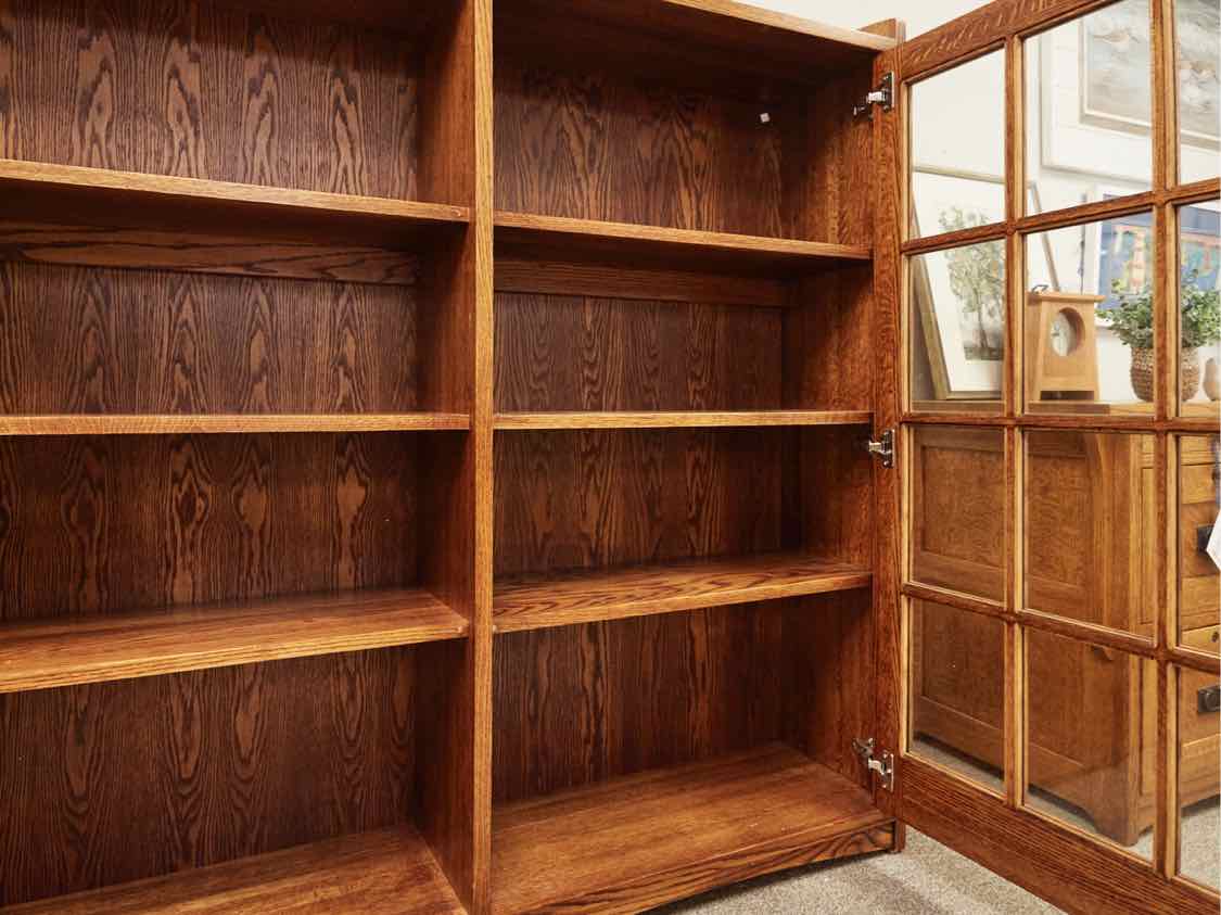 Michael's For Restoration Hardware Oak Mission Style Bookcase