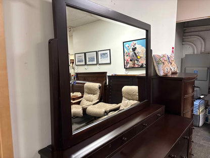 Pottery Barn 'Farmhouse' 6-Drawer Dresser w/ Mirror