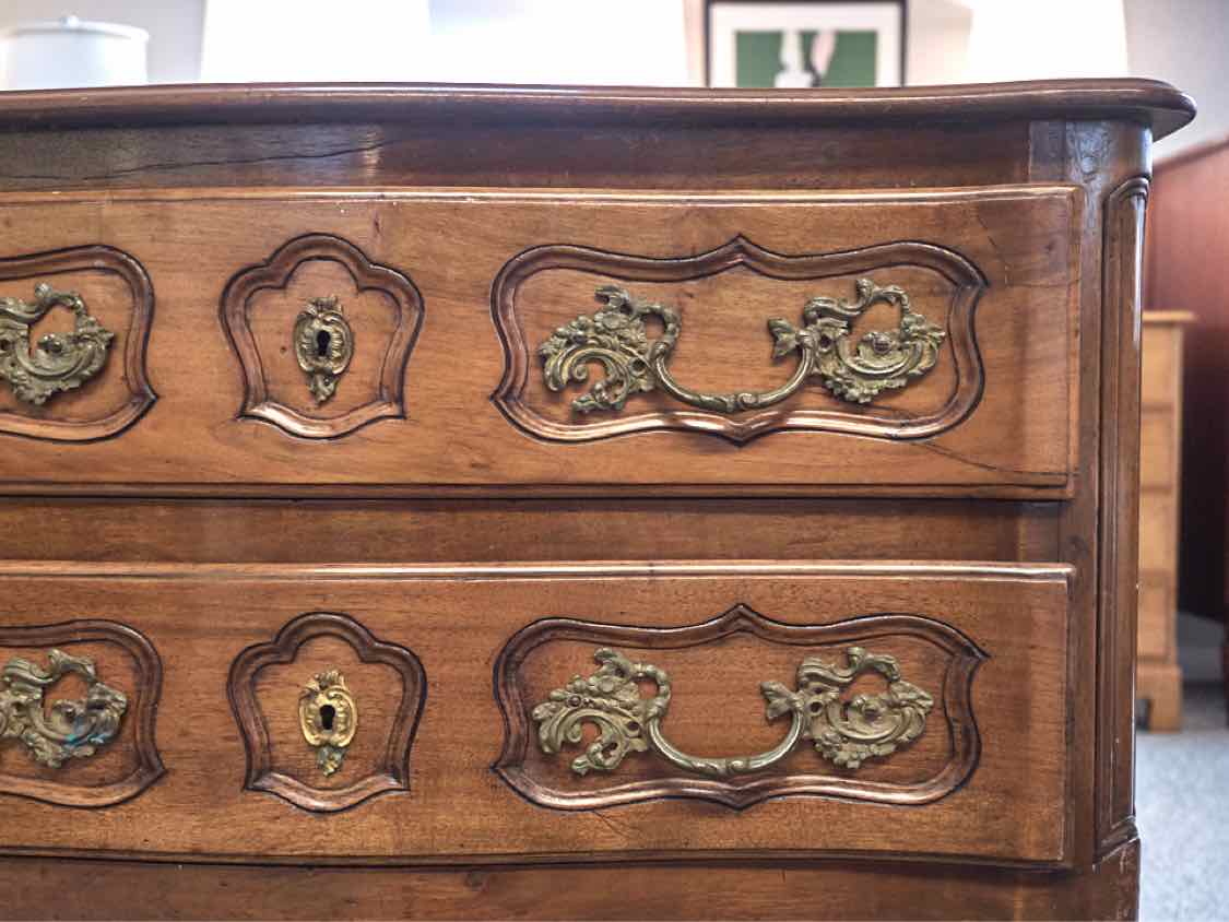 Late 19th Century Louis XV Provincial 2 Drawer Chest