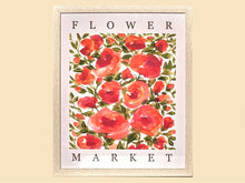 "Flower Market " Coral Blooms