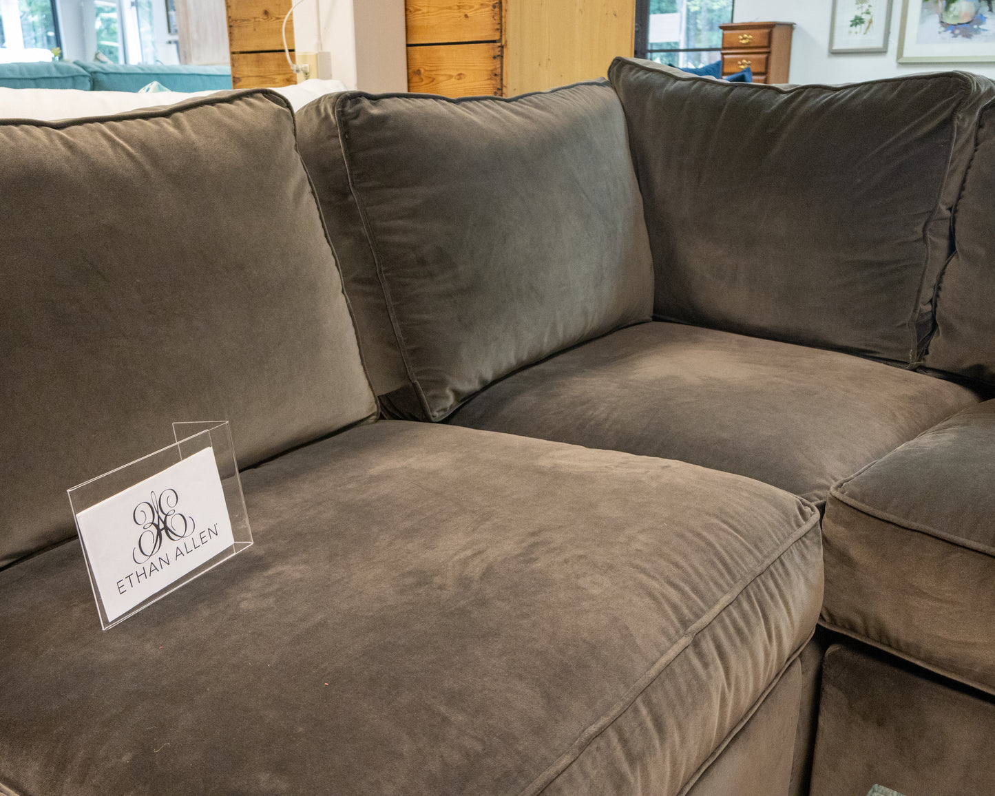 Ethan Allen 'Bennett' Four Piece Sectional
