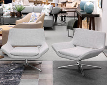 Pair of B&B Italia Contemporary Swivel Chairs