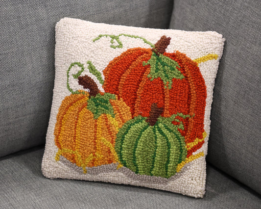 Pumpkin Patch Hook Pillow
