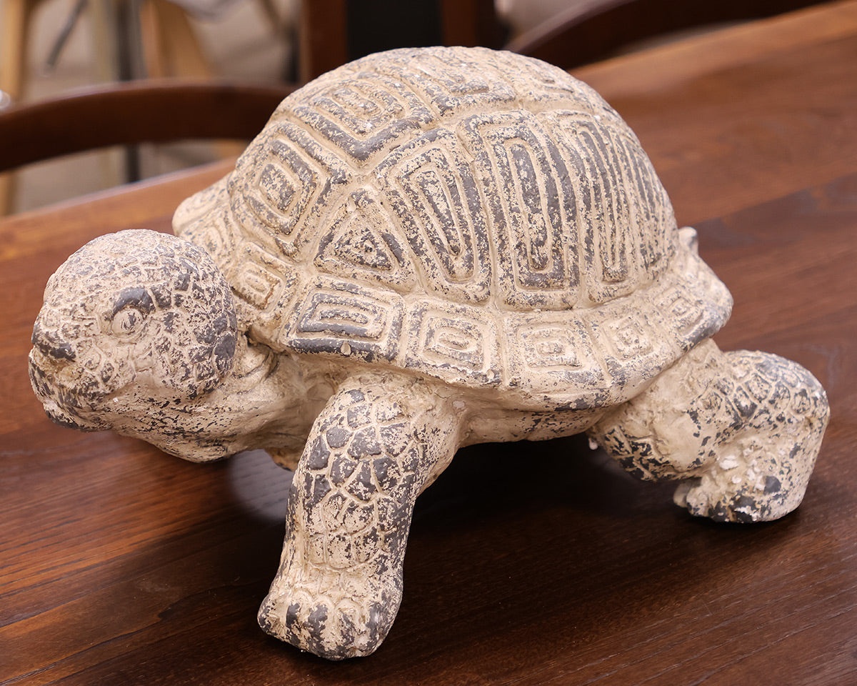 Faux Concrete Turtle