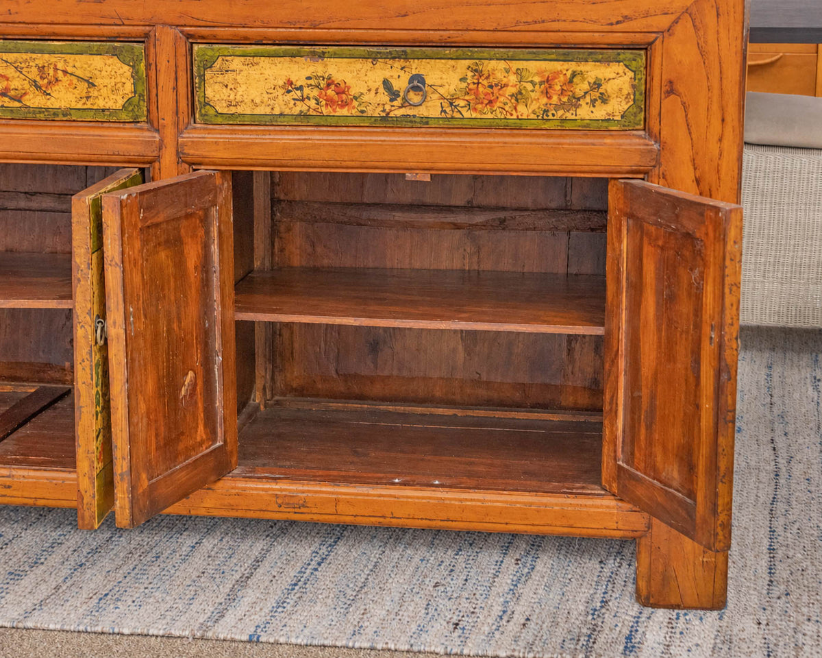 Mohr & McPherson Painted Elm Wood Sideboard