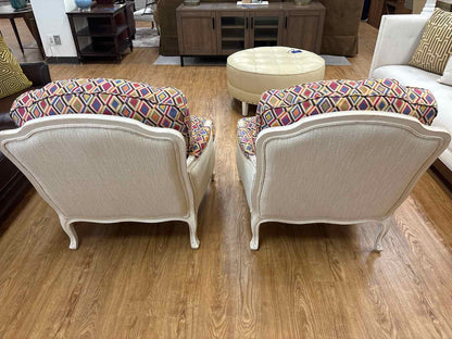Pair of Ethan Allen 'Versailles' Chairs