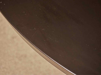 Arhaus 'Leighton' Ebony Espresso Finish Round  Dining Table
