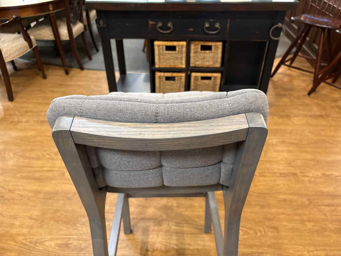Set of 4 Blu Dot 'Wicket' Bar Stools