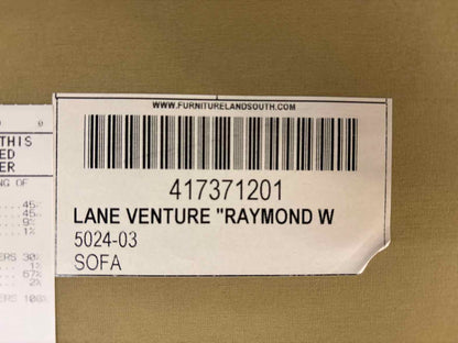 Lane Venture Light Blue Velvet Sofa