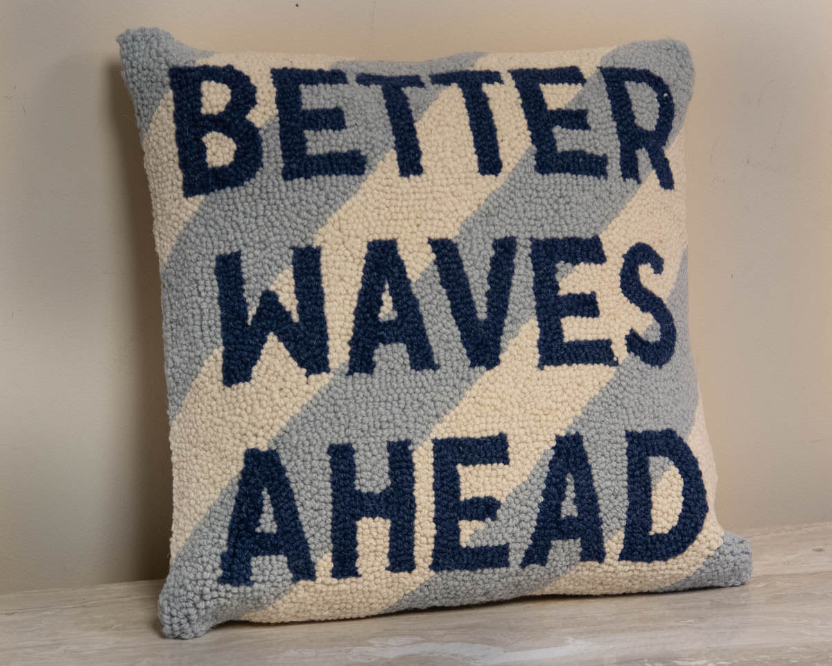 Better Waves Ahead Accent Pillow