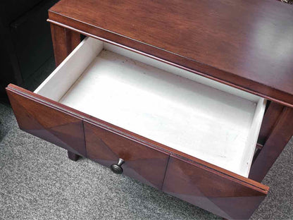 Contemporary Cherry Stain Nightstand