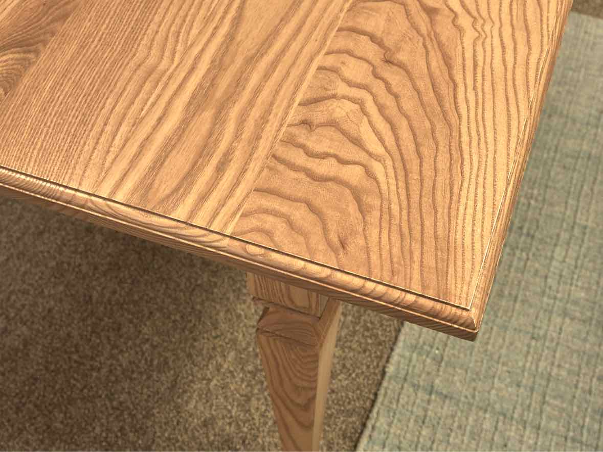 Gat Creek Jackson Dining Table in Ash with Classic Latte Finish