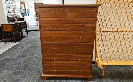 Cherry 7-Drawer Tall Chest