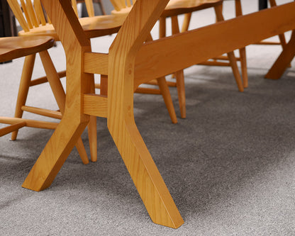 Pompanoosuc Mills Live Edge Table and Chair Set
