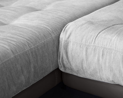 Roche Bobois Leather and Upholstered Sectional