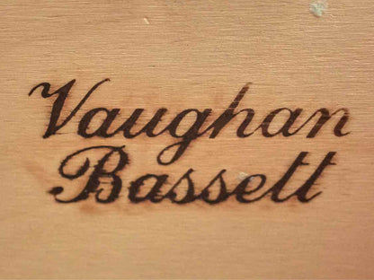 Vaughan Bassett Oak 2 Door 2 Shelf 3 Drawer Brass Handles Chifferobe Chest