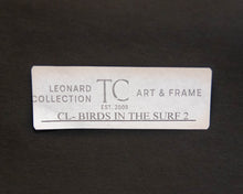 'Birds in the Surf 2' Framed Print