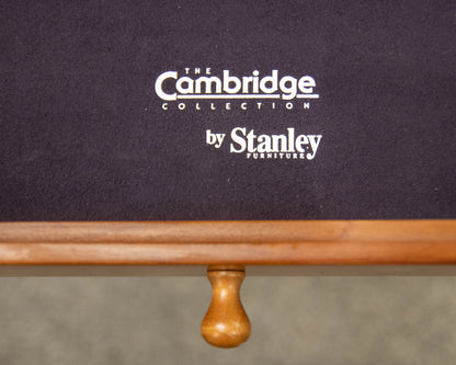 Stanley Cambridge Collection Cherry Dining Table  W/ Two Leaves