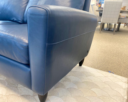 American Leather 3 Piece 'Bennett' Sectional with LAF Chaise in Marina Leather