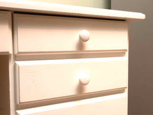 Vermont Tubbs White Desk with 3 Drawers & File Drawer