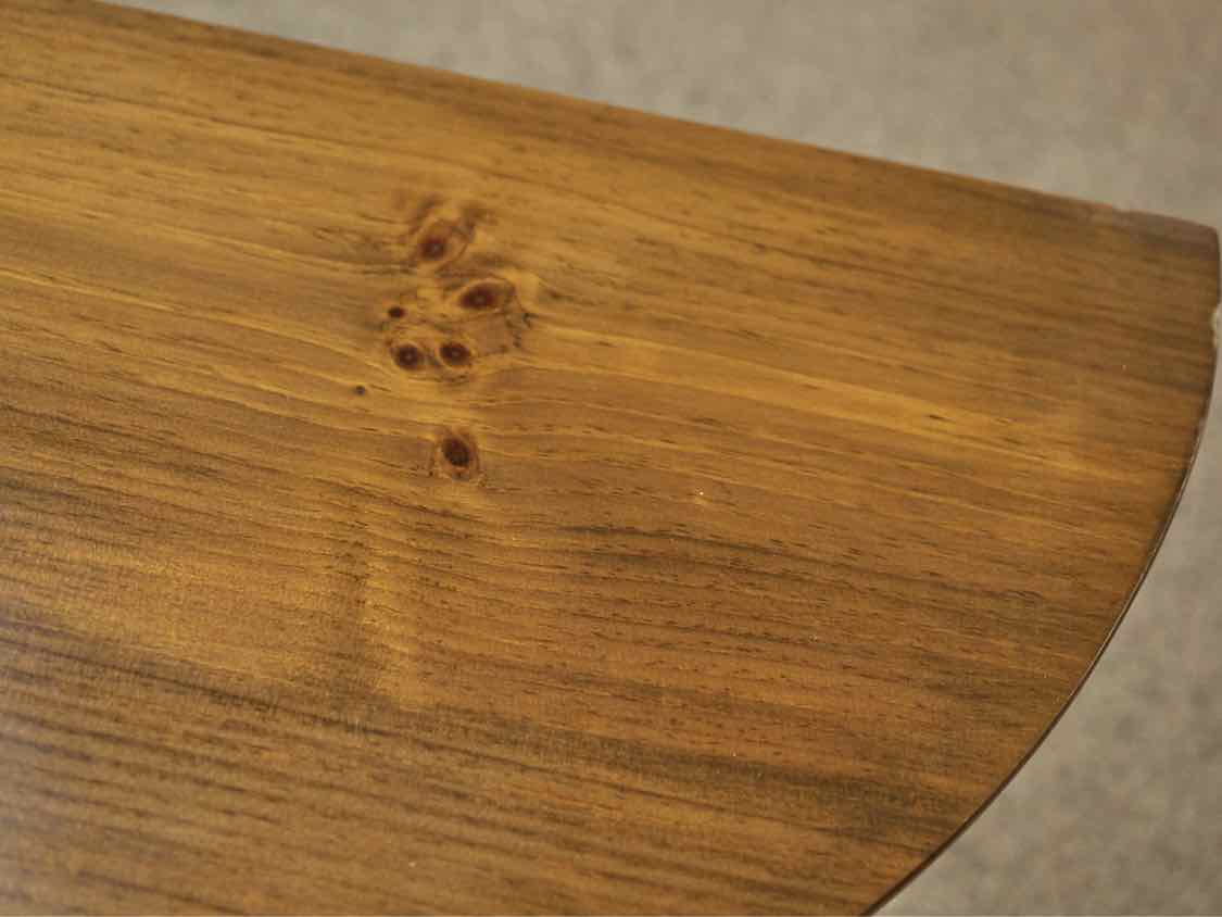 Pine Demi lune Side Table