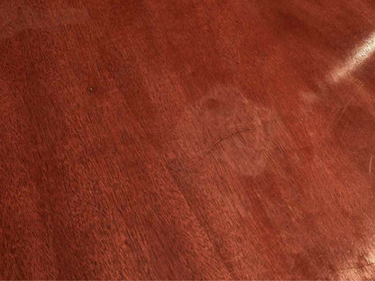 Ethan Allen Mahogany Double Pedestal Dining Table