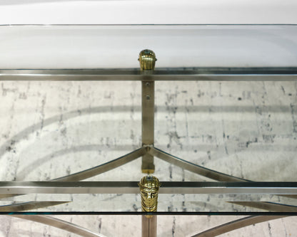 Accent Table w/ Lion Heads