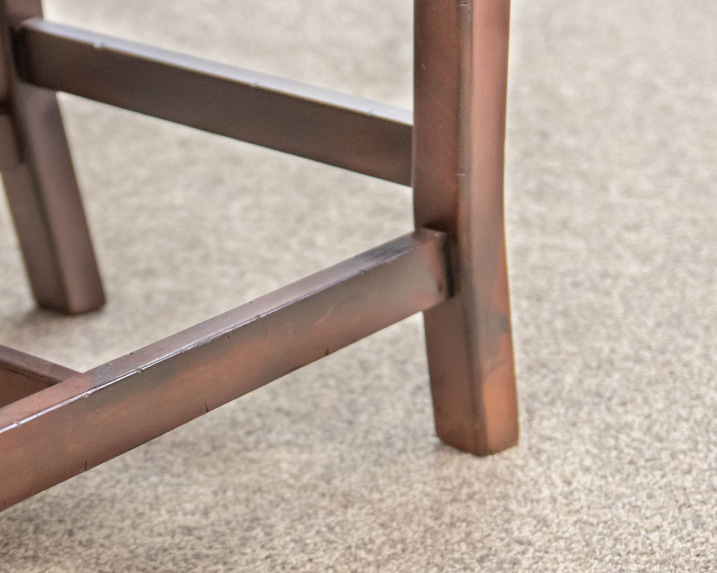 Set of Eight Solid Mahogany Chippendale Dining Chairs